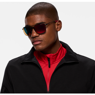 Nike Mand NIKE ACE DRIVER E EV24009 907 Solbriller Titanium Rifle tønde Firkantet Normal Fotokromatisk