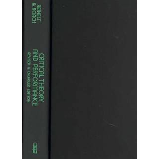Critical Theory and Performance