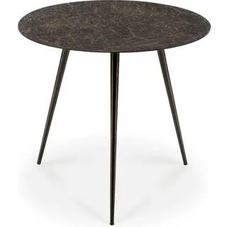 Ethnicraft, Luna Sofabord Ø50 cm Whisky