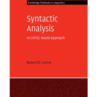 Syntactic Analysis
