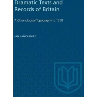 Dramatic Texts and Records of Britain