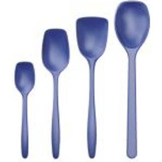 Rosti New Classic Pot Spoon Set 4-pack - Grydeskeer & Skeer Durostima Electric Blue - 30121