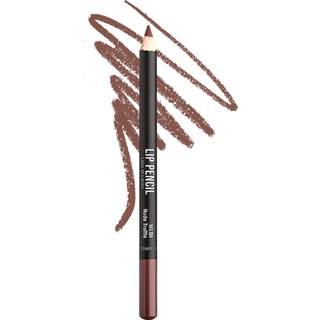Kiss New York Professional Slim Lip Pencil Creamy Soft Lip Liner Glat langvarig Rich Lip Color Natural Lip Makeup Vandafvisende læbe farveblyant
