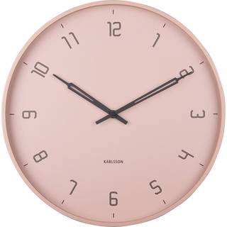 Karlsson Stark vægur Ø40cm lyserød
