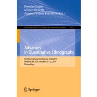 Advances in Quantitative Ethnography
