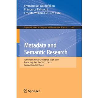 Metadata and Semantic Research
