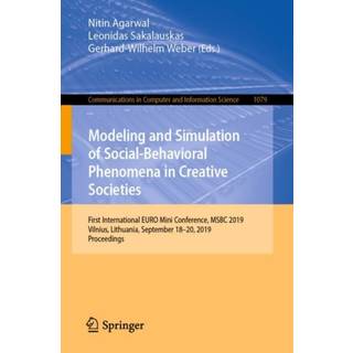 Modeling and Simulation of Social-Behavioral Phenomena in Creative Societies