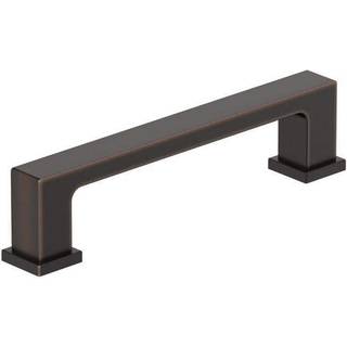 Amerock 10bx37031orb | Olie gnidet bronze kabinettr?k | 3-3/4 tommer (96 mm) center-til-center | 10 pakke | Bridgeport | M?bler hardware