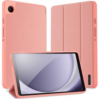 Samsung Galaxy Tab A9 Dux Ducis Domo Tri-Fold Smart Folio Cover - Pink
