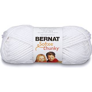 Bernat Softee Chunky Yarn (28005) White 1 - Pack