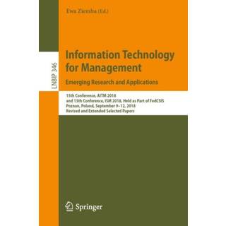 Information Technology for Management: Emerging Research and Applications