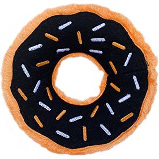 Zippypaws donutz - Ingen fyldt hunde leget?j til at holde dem travlt for sm? og mellemstore hunde Squeaky Pet Toy for kedsomhed Ustuffet Chew Toi