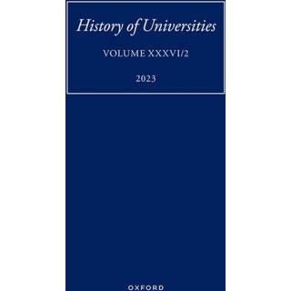 History of Universities: Volume XXXVI / 2