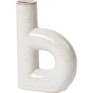 Broste Copenhagen Hector vase B Ø19 cm Rainy day grey