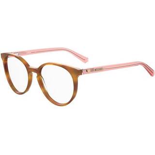 Moschino Kvinde MOL565/TN JX1 Optiske stel Acetat Brun Rund