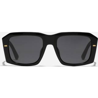 Dolce & Gabbana DG4430F Asian Fit 501/87 54 Solbriller Mænd Black - Black - 54mm