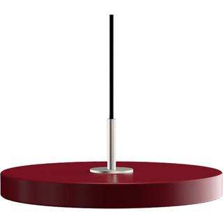 Asteria pendel, rød og stål • UMAGE