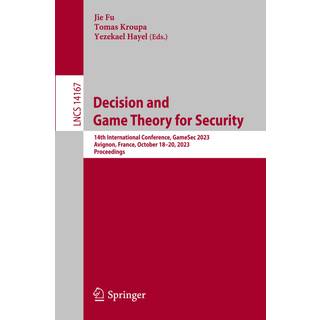 Decision and Game Theory for Security