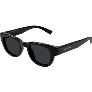 SAINT LAURENT Unisex SL 675 001 Solbriller Bio-injekt Sort Sort Rund