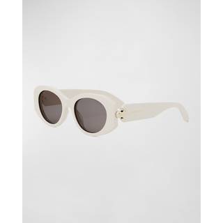 Bvlgari BV40007I 25A 52 Solbriller Kvinder Hvid - Ivory White - 52mm