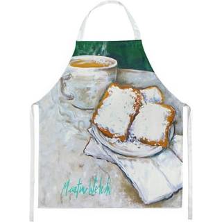 """" Caroline's Treasures MW1008Apron beignetter Morgenmad Delight forklæde Large Multicolor """"