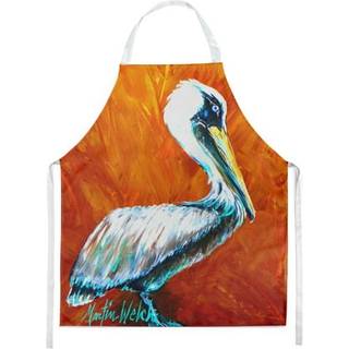 """" Caroline's Treasures MW1252APRON Stolt Pelican forklæde stort multicolor """"
