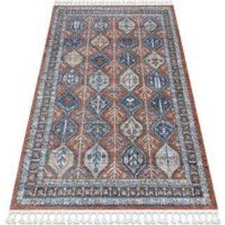 Tæppe BELLE BG60A moderne brun / lyserød kvaster 120x170 cm