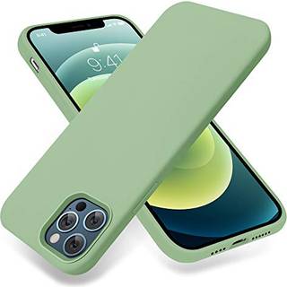 Aotesier Shockproof designet til iPhone 12 Pro Max Case Liquid Silicone Phone Case med [Soft Anti-Scratch Microfiber Loing] Drop Protection 6,7 t