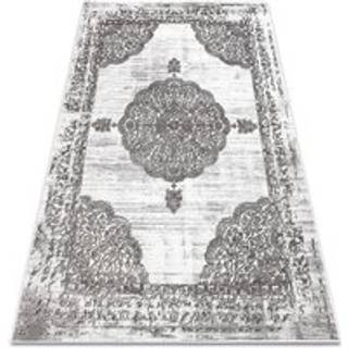 Tæppe LIRA E1468 Roset, strukturelt, moderne, glamour - grå 80x150 cm