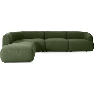 Modulær Bouclé-hjørnesofa Sofia (4-personers)
