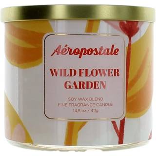 Aeropostale 14,5 oz soja voksblanding 3 wick stearinlys - vild blomsterhave