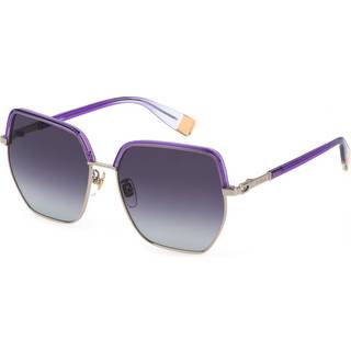 Furla SFU623 0594 57 Solbriller Kvinder Guld - Purple - 57mm