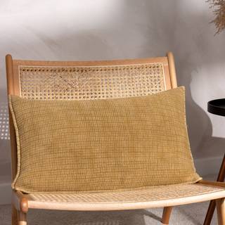 Yard Yard Honey Yellow 40 x 60cm Ribble 100% Cotton Polyester Filled Cushion