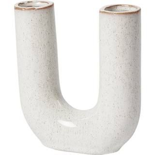 Broste Copenhagen Hector vase U Ø16 cm Rainy day grey