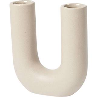 Broste Copenhagen Hector vase U Ø16 cm Dove grey