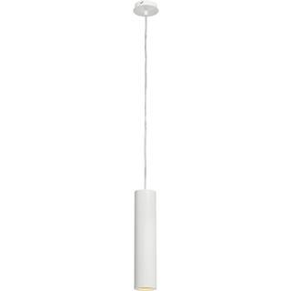 SLV Enola B pendellampe, hvid, aluminium, Ø 6,7 cm