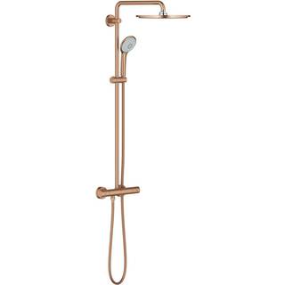 Grohe Euphoria XXL 310 komplet brusesæt med termostat i børstet kobber