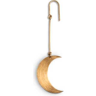 Jane Kønig Half Moon Ørering Single 18 kt. Forgyldt Sølv JKHM001-G - Dame - 925 Sterling Silver