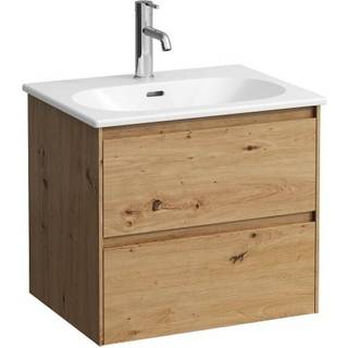 LAUFEN LUA møbelpakke m. 2 skuffer 60 cm. Eg