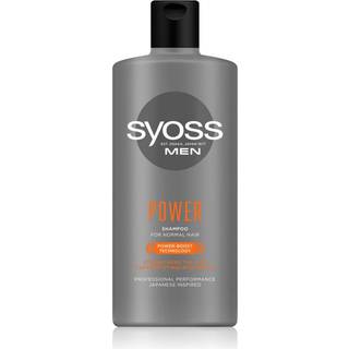 Syoss Men Intense Power Energigivende shampoo med koffein 440 ml - 440 ml