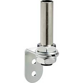 Schneider Fod ñ20mm m/100mm alu rór sølv