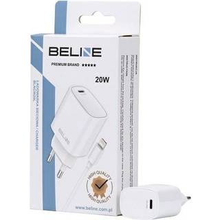 Beline PD 3.0 20W Lightning Oplader - iPhone 14/13/12/X/iPad Pro - hvid