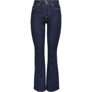 Onlwauw Høj Talje Flared Fit Jeans