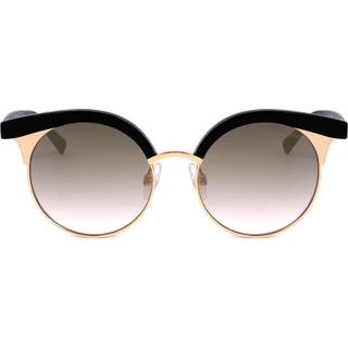 Ana Hickmann HI3050 A01 52 Solbriller Kvinder Guld - Black Gold - 52mm