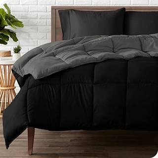 Bare Home King/California King Comforter - Reversible Colours - Goose Down Alternative - Ultra -Soft - Premium 1800 -serie - All Season Warmth -