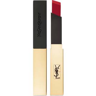 Yves Saint Laurent Rouge Pur Couture The Slim Den slanke læbestift med lædermat finish Skygge 1 Rouge Extravagant 2,2 g - 2,2 g
