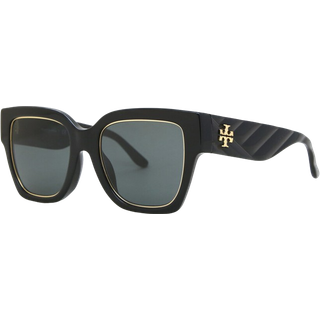 Tory Burch TY7180U 170987 52 Solbriller Kvinder Black - Black - 52mm