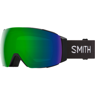 Smith I/O MAG XL Black - CPSunhroma Green Mirror + CP Storm Rose Flash