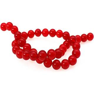 Chalcedony perler natursten perler runde glatte perler løse perler til smykker, der fremstiller DIY håndlavet 15 """" 1 streng pr. Taske (10 mm 08