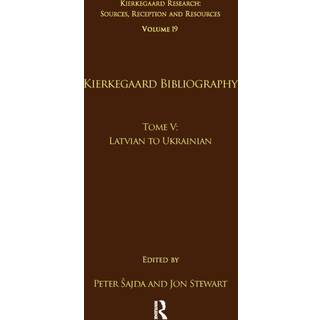 Volume 19, Tome V: Kierkegaard Bibliography
